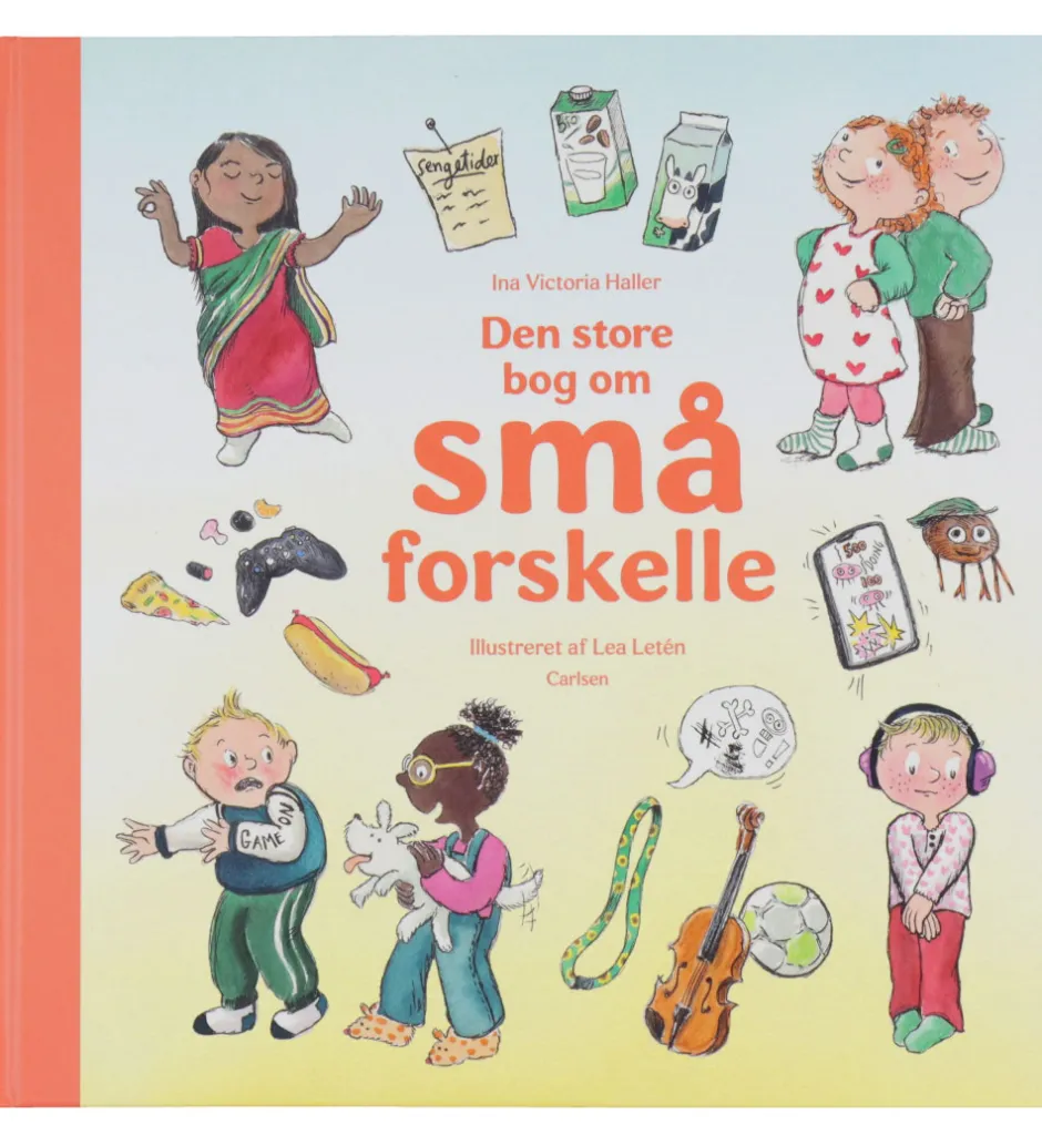 Bog - Den store bog om små forskelle - Dansk>Forlaget Carlsen