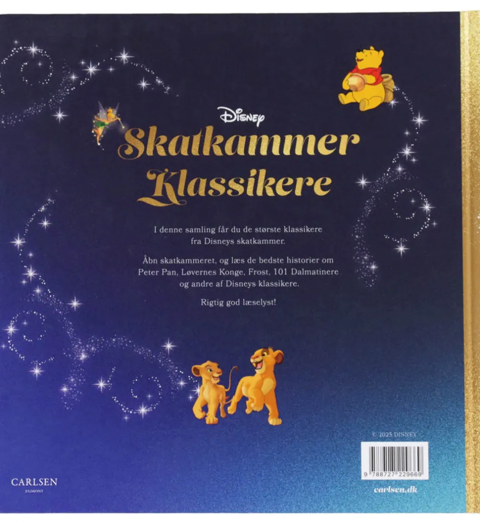 Bog - Disney Skatkammer - Klassikere>Forlaget Carlsen Best