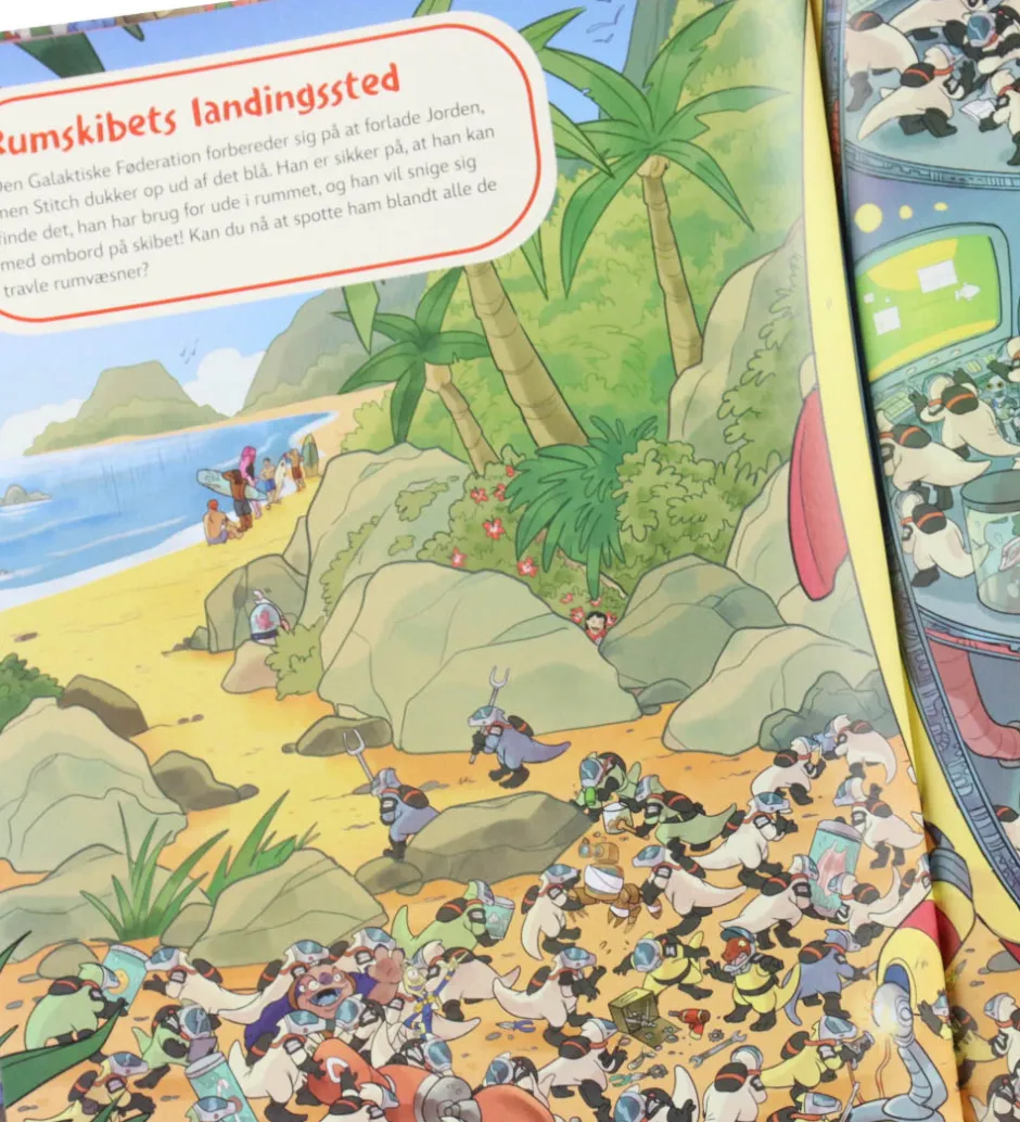 Bog - Hvor Er Stitch? En Søg Og Find-bog>Forlaget Carlsen