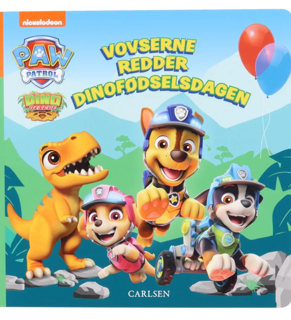 Bog - Paw Patrol - Vovserne Redder Dinofødselsd>Forlaget Carlsen Best