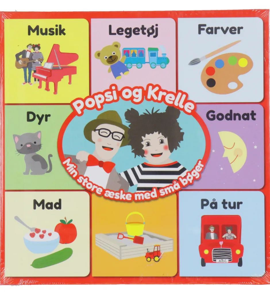 Bog - Popsi Og Krelle - Min Store Æske m. Små B>Forlaget Carlsen Sale