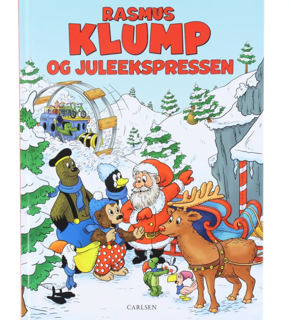 Bog - Rasmus Klump og Juleekspressen - Dansk>Forlaget Carlsen Best