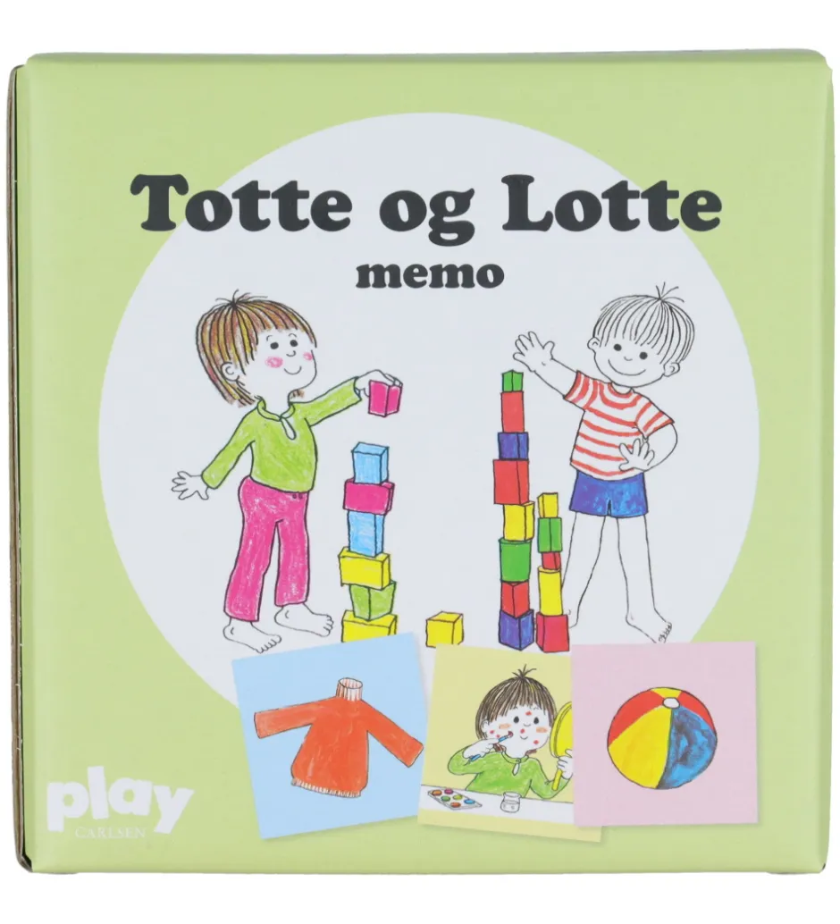 Vendespil - Totte og Lotte - 30 Brikker>Forlaget Carlsen Hot