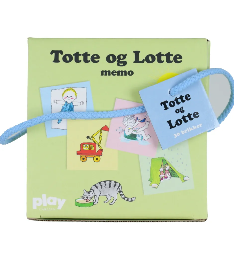 Vendespil - Totte og Lotte - 30 Brikker>Forlaget Carlsen Hot