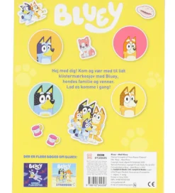 Klistermærkebog - Bluey - Mød Bluey>Forlaget Gyldendal New