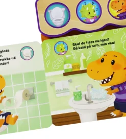 Bog m. Lyd - Lille Dino Skal På Toilettet - DA><noscript><img width=
