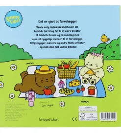Malebog - Cozy Colouring - Sunny Vibes - DA>Forlaget Tukan New