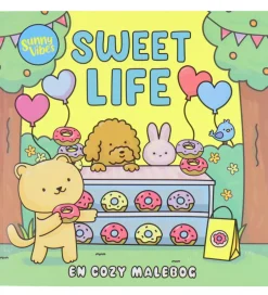 Malebog - Cozy Time - Sunny Vibes: Sweet Life>Forlaget Tukan Discount
