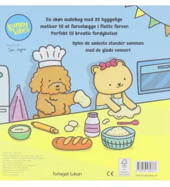 Malebog - Cozy Time - Sunny Vibes: Sweet Life>Forlaget Tukan Discount
