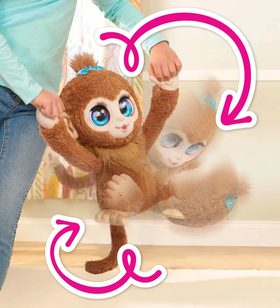Interaktiv Abe - Peanut The Playful Monkey - 40 cm>FurReal
