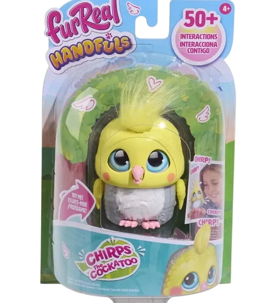 Interaktiv Bamse - Handfuls - Cockatoo>FurReal New