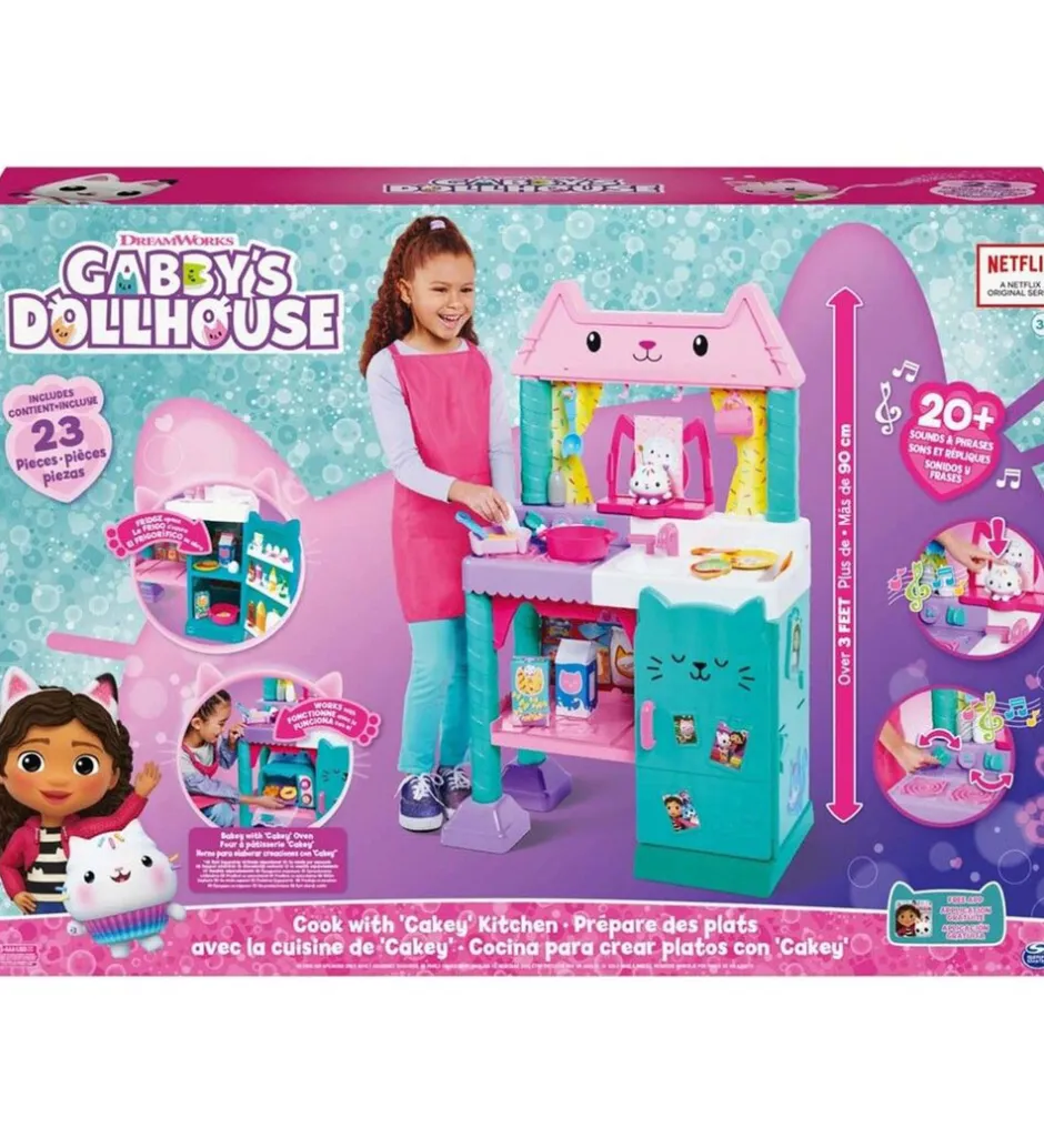 Legekøkken - Cakey Kitchen>Gabby's Dollhouse Hot