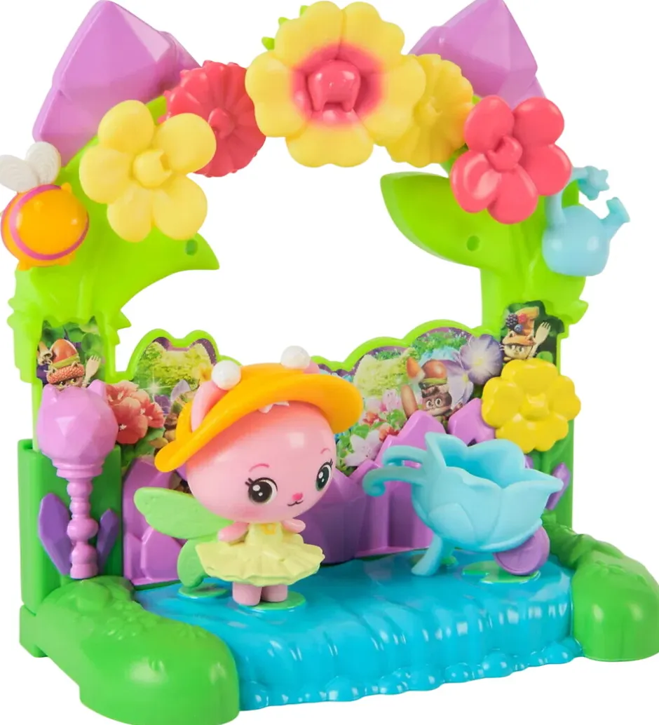 Legetøj - Queen Kitty Fairy's Garden Balcony>Gabby's Dollhouse Online