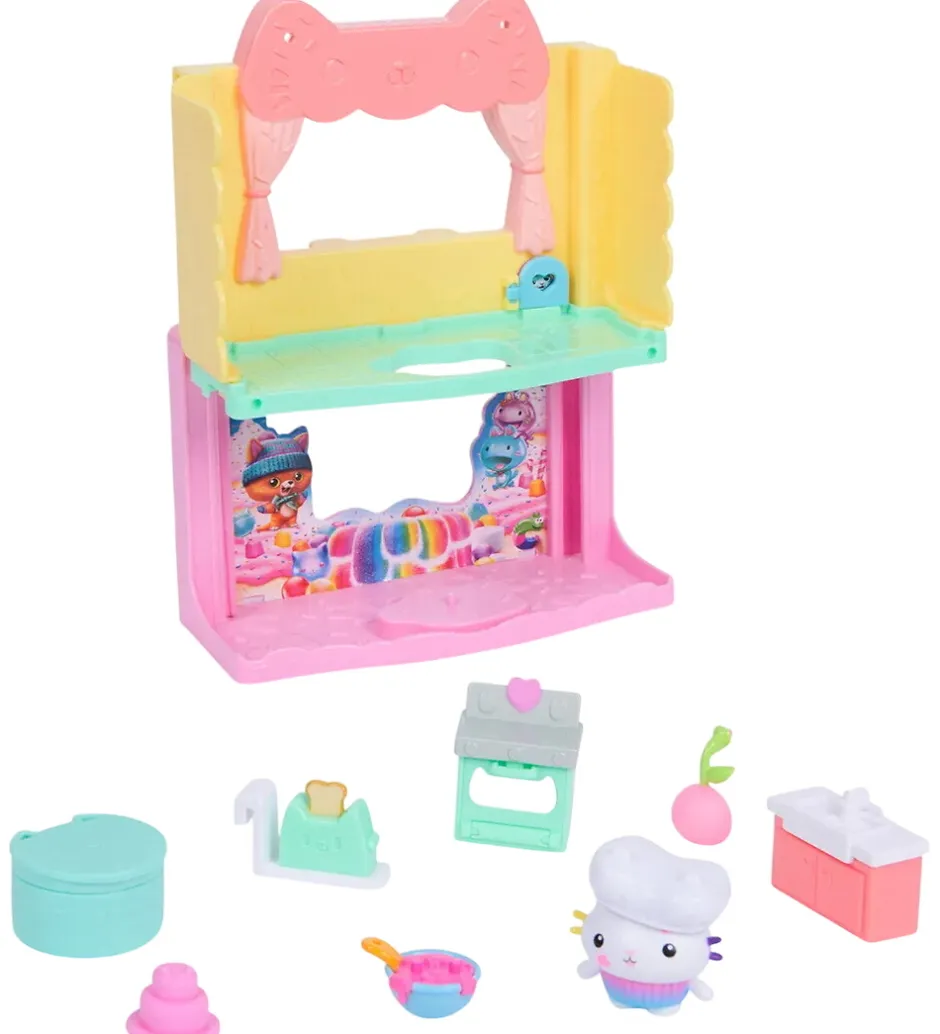 Legetøj - Potal Rooms - Cakey's Sprinkle Cake->Gabby's Dollhouse New
