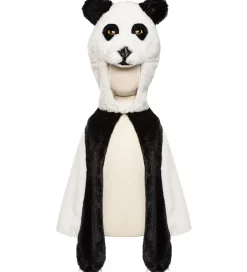 Udklædning - Kappe - Panda - Hvid/Sort>Great Pretenders New