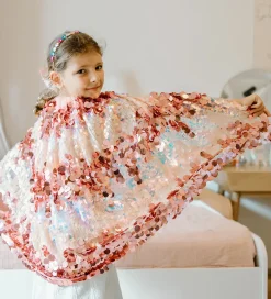 Udklædning - The 5th Avenue Pink Pailette Cape><noscript><img width=