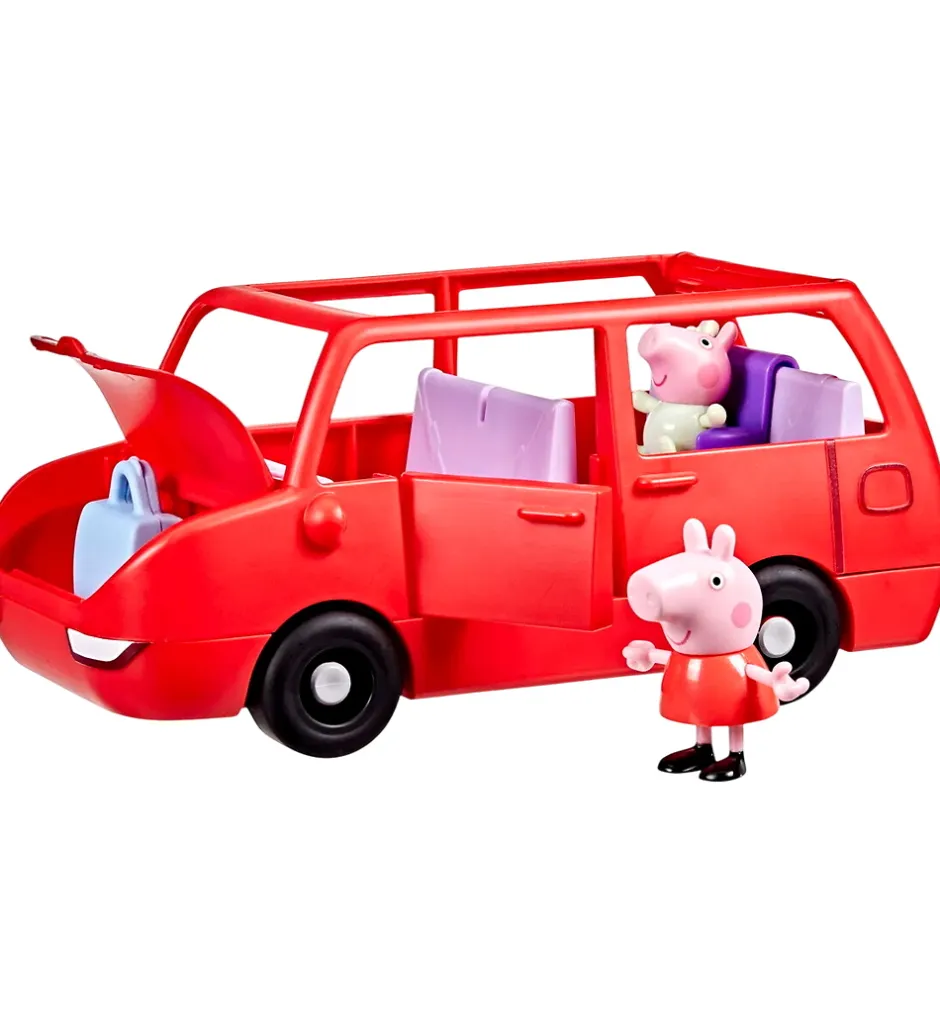 Legetøj - 5 Dele - Peppa's Big Family Car>Gurli Gris