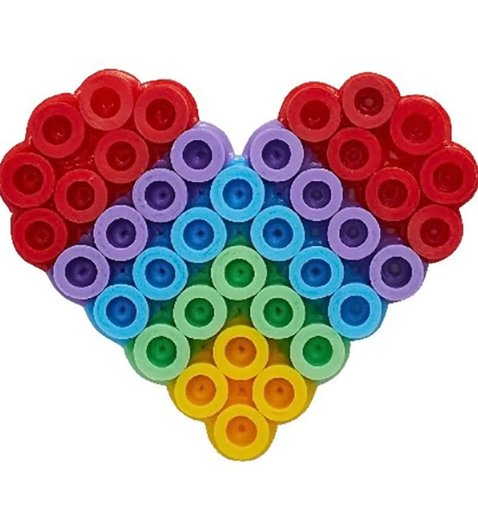 Maxi Perler - 400 Perler stk. - Firkant & Hjerte>Hama Outlet
