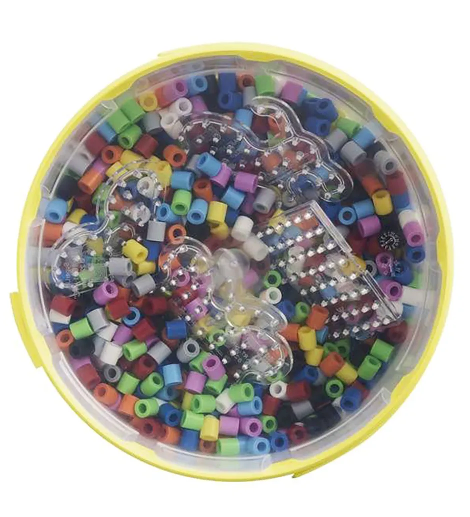 Maxi Perler - 3000 stk. + 4 plader - Multifarvet>Hama Discount