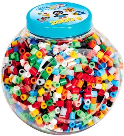 Maxi Perler - 2000 stk - I Stabelbar Bøtte>Hama Hot