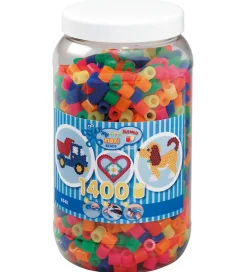 Maxi Perler - 1400 stk - Neon Mix>Hama Best