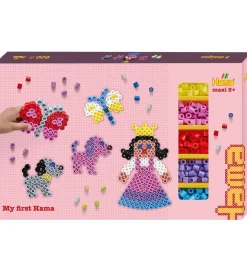 Maxi Perlesæt - 900 stk. + 3 Plader - Prinsesse>Hama Clearance