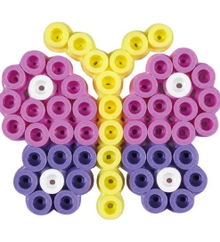 Maxi Perlesæt - 100 stk. - Sommerfugl><noscript><img width=