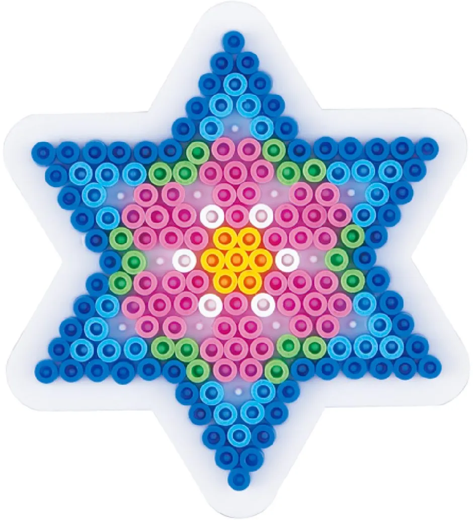 Midi Perleplader - 20 stk. - Geometriske Figurer>Hama Discount