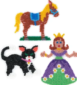 Midi Perleplader - 3 stk - Kat/Hest/Prinsesse><noscript><img width=