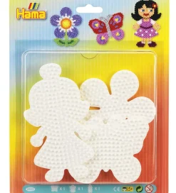Midi Perleplader - 3 stk - Blomst/Sommerfugl/Pige>Hama Sale