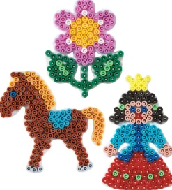 Midi Perleplader - 3-pak - Blomst, Pony & Prinsesse>Hama Sale