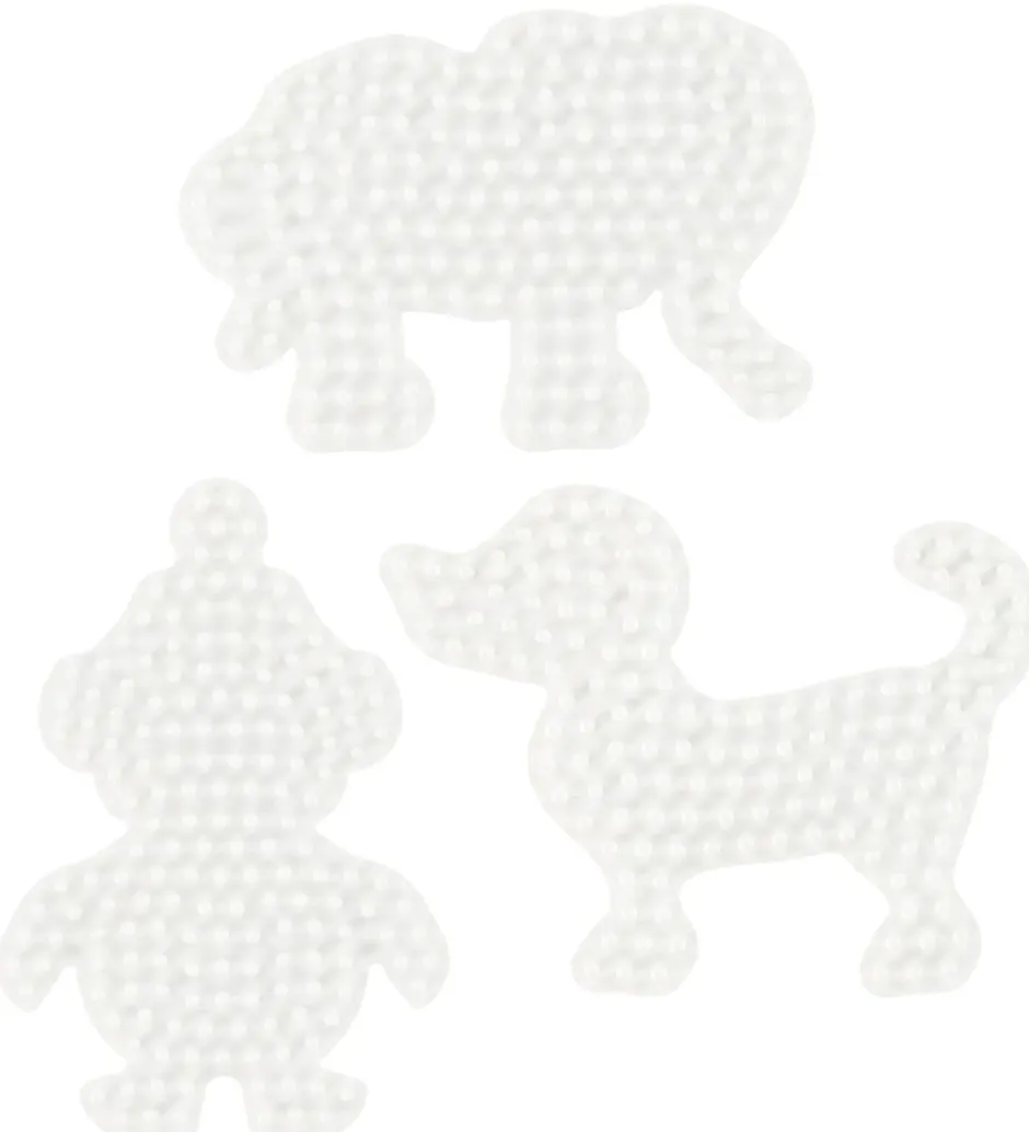 Midi Perleplader - 3-pak - Hund, Elefant & Pingvin>Hama Online