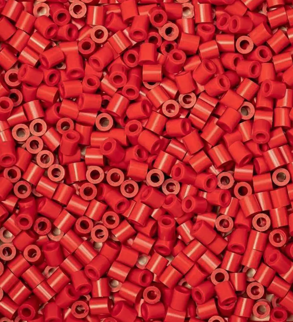 Midi Perler - 1000 stk. - 114 Kirsebærrød>Hama Clearance