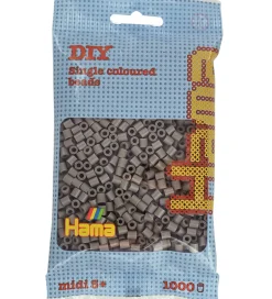 Midi Perler - 1000 stk. - 117 Gråbrun>Hama Discount