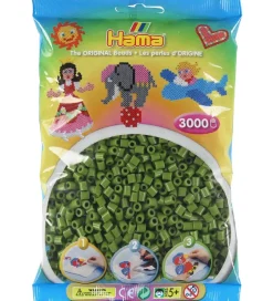 Midi Perler - 3000 stk. - 84 Oliven>Hama Online
