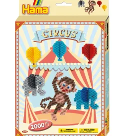 Midi Perlesæt - 2000 stk. - Cirkus>Hama New