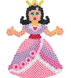 Midi Perlesæt - 1100 stk. - Prinsesse>Hama New