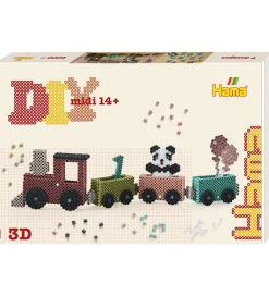 Midi Perlesæt - Art - 3D - 6000 stk. - Fødselsdagstog>Hama Outlet