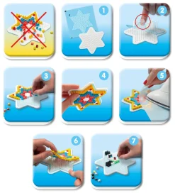 Midi Stickers til Perleplade - 6 figurer><noscript><img width=