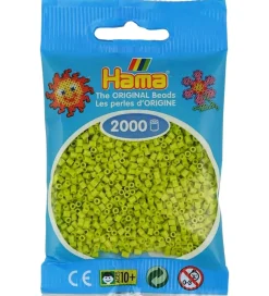 Mini Perler - 2000 stk. - 104 Lime>Hama