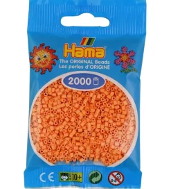 Mini Perler - 2000 stk. - 105 Lys Abrikos>Hama New