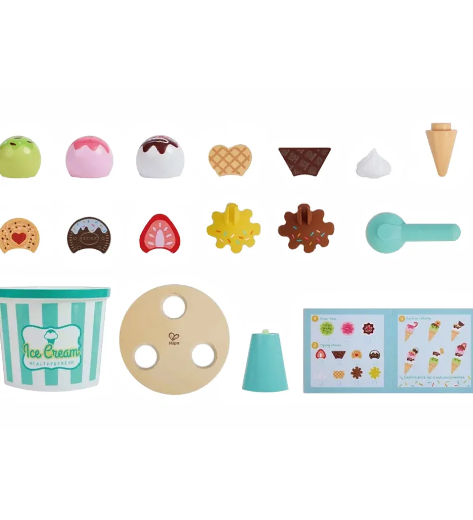 Legesæt - 19 Dele - Ice Cream Buckey Playset>Hape Outlet