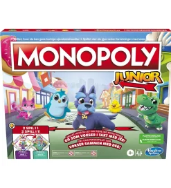 Brætspil - Monopoly Junior - 2-i-1>Hasbro Hot