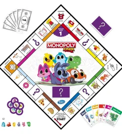Brætspil - Monopoly Junior - 2-i-1><noscript><img width=