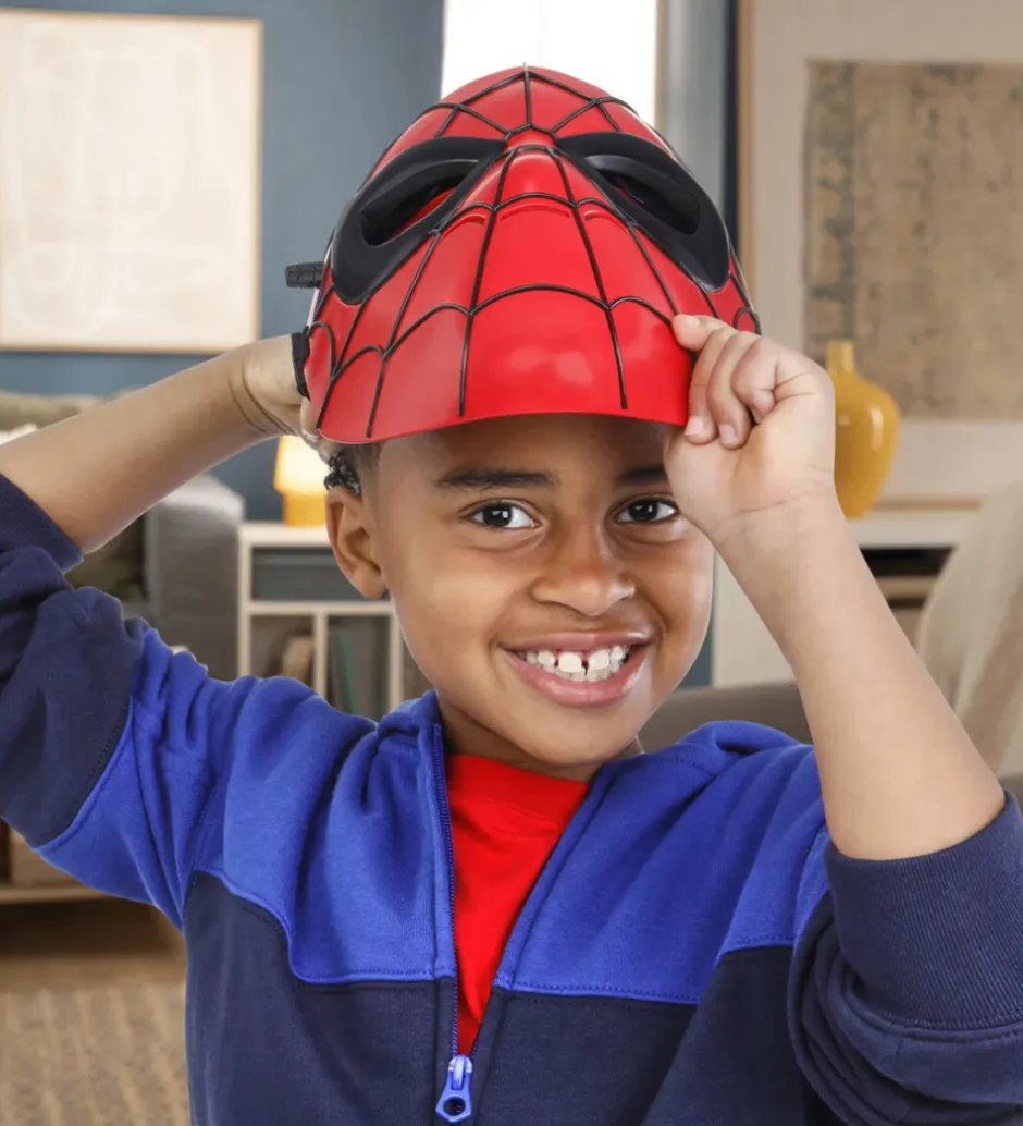 Spider-Man Mask - Glow FX>Hasbro Online