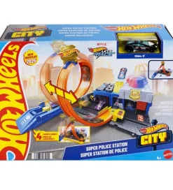 Bilbane - City Super Police Station>Hot Wheels Hot