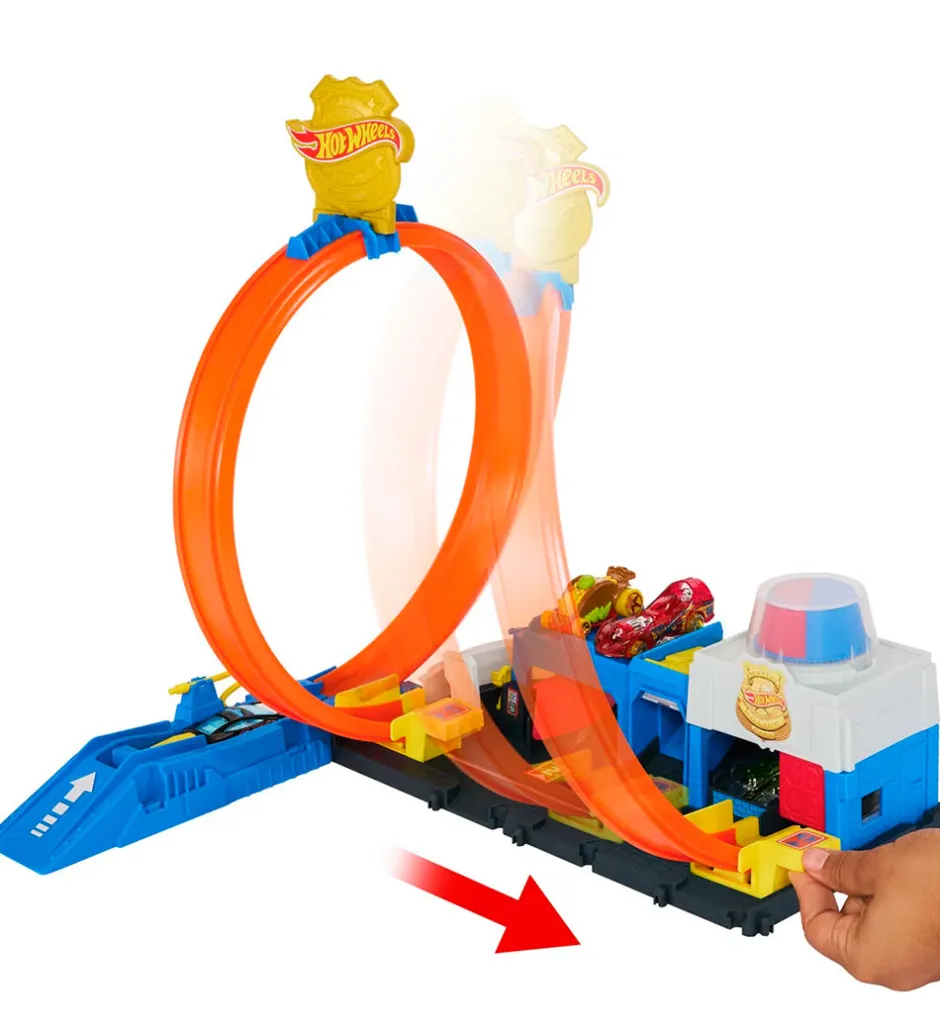 Bilbane - City Super Police Station>Hot Wheels Hot