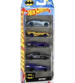 Biler - 5-pak - Batman>Hot Wheels New