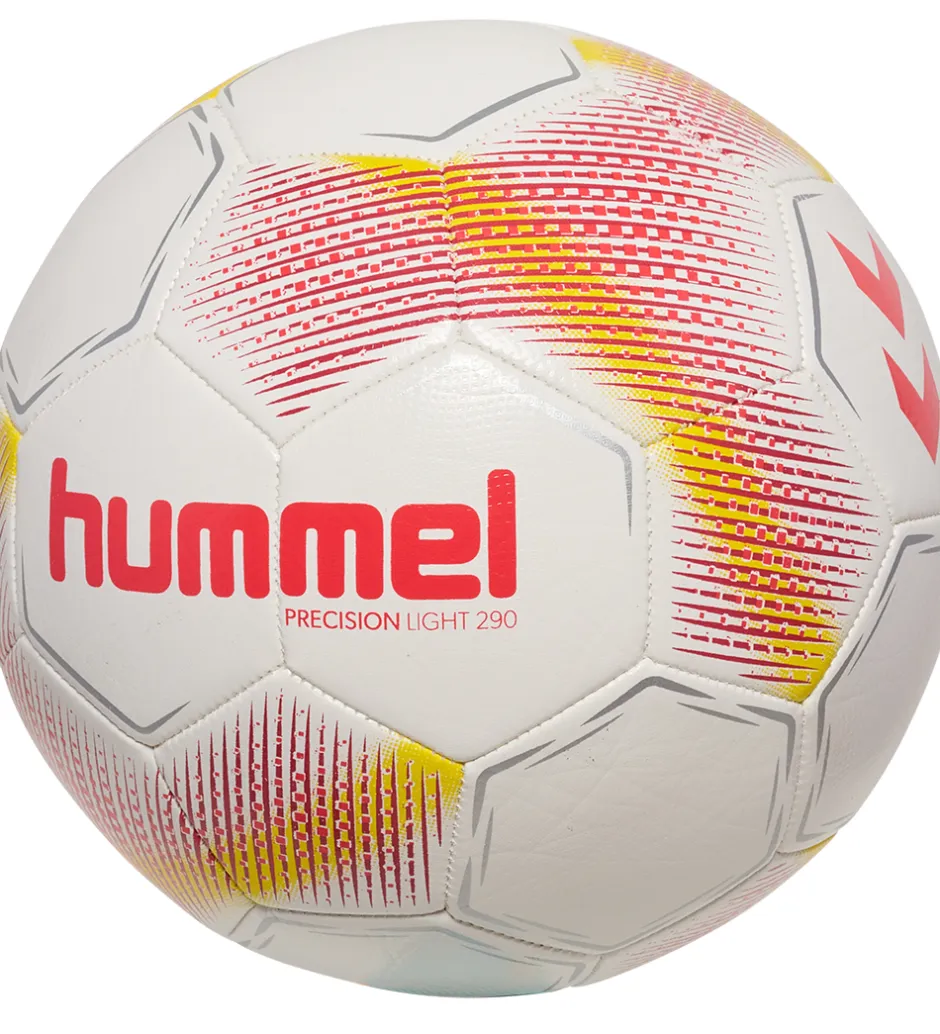 Hummel Fodbold - HmlPrecision Light 290 - Hvid/Rød/Gul>Hummel Teamsport Online