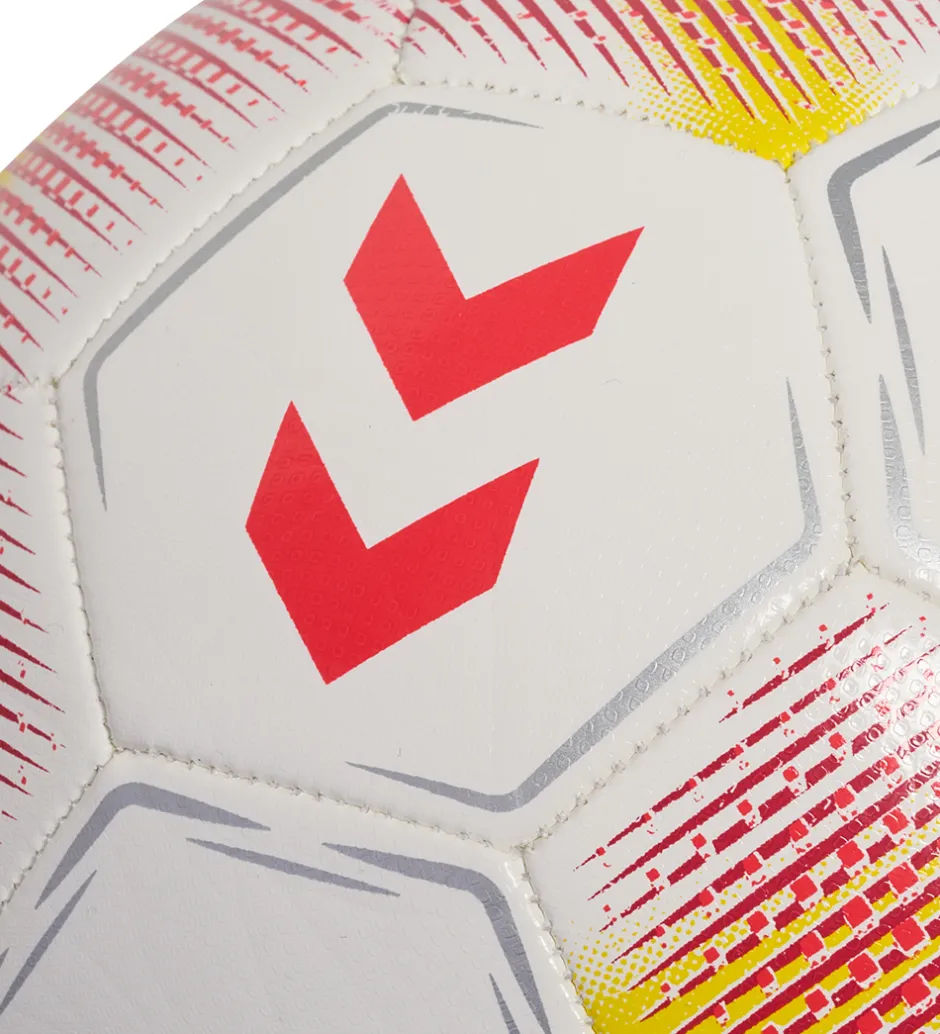 Hummel Fodbold - HmlPrecision Light 290 - Hvid/Rød/Gul>Hummel Teamsport Online